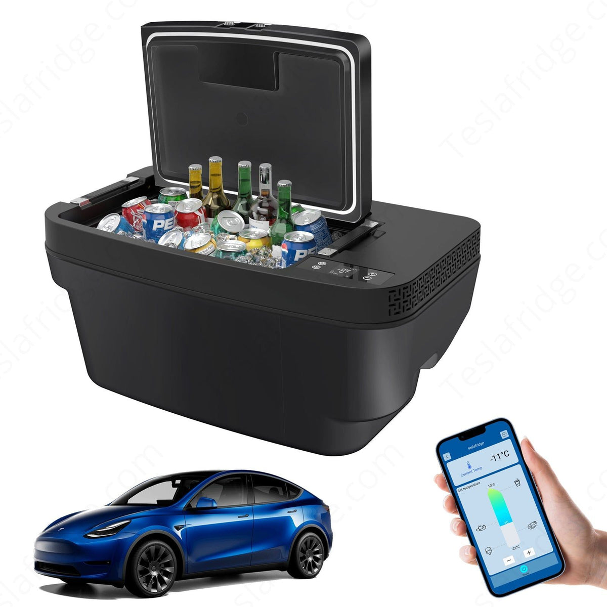 The Tesla Fridge - 35L Refrigerator for Model Y